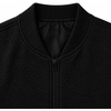 image:imageDecrum Bomber Jacket Men  Fashion Solid Color Casual Jackets for MenBlack  Mens Dale Jacquard Bomber Jacket