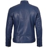 image:imageDecrum Cafe Racer Real Lambskin Leather Jackets For Men Motorcyle StyleBlue