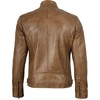 image:imageDecrum Cafe Racer Real Lambskin Leather Jackets For Men Motorcyle StyleCamel