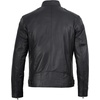 image:imageDecrum Cafe Racer Real Lambskin Leather Jackets For Men Motorcyle StyleMatte Black