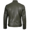 image:imageDecrum Cafe Racer Real Lambskin Leather Jackets For Men Motorcyle StyleOlive Green