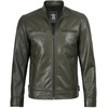 image:imageDecrum Cafe Racer Real Lambskin Leather Jackets For Men Motorcyle StyleOlive Green