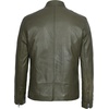 image:imageDecrum Cafe Racer Real Lambskin Leather Jackets For Men Motorcyle StyleOlive Green