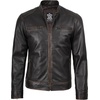 image:imageDecrum Cafe Racer Real Lambskin Leather Jackets For Men Motorcyle StyleRuboff