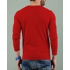 image:imageDecrum Henley Shirts for Men  Casual Fashion Mens Long Sleeve Tee ShirtsRed
