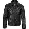 image:imageDecrum Leather Jacket Men  Real Lambskin Vintage Mens Leather JacketThmas Black