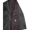 image:imageDecrum Mens 100 Lambskin Leather Blazer Jacket Notch Lapel for Formal WearDark Brown Ruboff