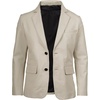 image:imageDecrum Mens 100 Lambskin Leather Blazer Jacket Notch Lapel for Formal WearOffwhite