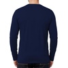 image:imageDecrum Mens Long Sleeve Shirt  Full Sleeves Crew Neck T Shirts for MenMens Navy  Long Sleeves Shirt