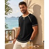 image:imageDecrum Mens Raglan Long amp Short Sleeve Tee ShirtsBlack
