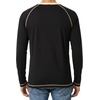 image:imageDecrum Mens Raglan Long amp Short Sleeve Tee ShirtsBlack