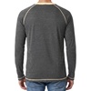 image:imageDecrum Mens Raglan Long amp Short Sleeve Tee ShirtsCharcoal Grey
