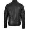 image:imageDecrum Mens Real Lambskin Leather Jacket Cafe Racer Casual FashionBlack
