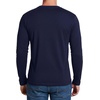 image:imageDecrum Mens Striped Long Sleeve Crew Neck Tee ShirtsNavy Blue