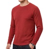 image:imageDecrum Mens Waffle Long Sleeve Crew Neck Tee ShirtsRed