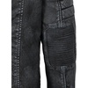 image:imageDecrum Motorcycle Style Cafe Racer Mens Leather Jacket with Zip ClosureDistressed Washed Black New