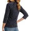 image:imageDecrum Raglan Baseball Shirt Women  Casual Trendy 34 Length Raglan Sleeve Tops for WomenBlack  Mineral Wash Raglan 34 Sleeve Shirt