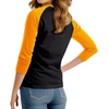 image:imageDecrum Raglan Baseball Shirt Women  Casual Trendy 34 Length Raglan Sleeve Tops for WomenBlack  Yellow Womens Raglan