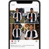 image:imageDecrum Raglan Varsity Jacket Men  High School Bomber Mens Baseball JacketsBlack White