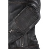 image:imageDecrum Real Lambskin Cafe Racer Leather Jackets For Women Biker StyleDark Brown Ruboff