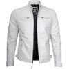 image:imageDecrum Real Lambskin Cafe Racer Leather Jackets for Men Motorcycle StyleOffwhite