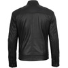 image:imageDecrum Real Lambskin Cafe Racer Men Leather Jacket Casual Fashion OuterwearBlack