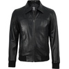 image:imageDecrum Real Lambskin Leather Bomber Jacket Men Classic Casual OuterwearBlack