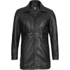 image:imageDecrum Real Lambskin Leather Car Coat Mid Length Long Jackets For MenBlack