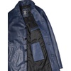 image:imageDecrum Real Lambskin Leather Car Coat Mid Length Long Jackets For MenBlue