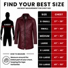image:imageDecrum Real Lambskin Leather Car Coat Mid Length Long Jackets For MenBurgundy New
