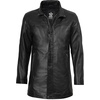 image:imageDecrum Real Lambskin Leather Coat Mid Length Long Jackets For MenBlack
