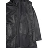 image:imageDecrum Real Lambskin Leather Coat Mid Length Long Jackets For MenBlack