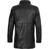 image:imageDecrum Real Lambskin Leather Coat Mid Length Long Jackets For MenBlack