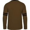 image:imageDecrum Ringer Shirts Men  Crew Neck Stripe Long Sleeves Tee ShirtsBrown  2 Stripes Long Sleeve