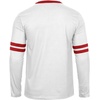 image:imageDecrum Ringer Shirts Men  Crew Neck Stripe Long Sleeves Tee ShirtsWhite  Red 2 Stripes Long Sleeve