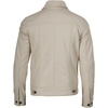 image:imageDecrum Trucker Leather Jacket Men  Vintage Style Real Lambskin Leather Jackets for Men with Button ClosureOffwhite