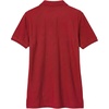 image:imageDecrum Womens Polo Shirts Short Sleeve Casual Office Fashion Collared TeeRed Womens Rib Polo Shirt