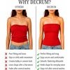 image:imageDecrum Womens Strapless Off Shoulder Tube TopsRed