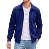 image:imageFleece Jacket Men  Soft Casual Fashion Outerwear Mens Bomber JacketsRoyal Blue