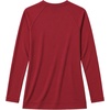 image:imageLong Sleeve Shirts for Women  Raglan Full Sleeves Womens Crew Neck TopsRed