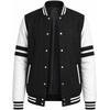 image:imageMen Varsity Jackets  Letterman Bomber Style Baseball Jackets For MensBlack White 2 Stripe