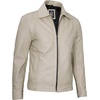 image:imageMens Leather Jacket  Real Lambskin Vintage Style Leather Jackets For MenBeige