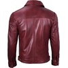 image:imageMens Leather Jacket  Real Lambskin Vintage Style Leather Jackets For MenBurgundy