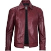 image:imageMens Leather Jacket  Real Lambskin Vintage Style Leather Jackets For MenBurgundy