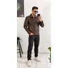 image:imageMens Leather Jacket  Real Lambskin Vintage Style Leather Jackets For MenCoffee