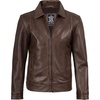 image:imageMens Leather Jacket  Real Lambskin Vintage Style Leather Jackets For MenCoffee
