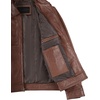 image:imageMens Leather Jacket  Real Lambskin Vintage Style Leather Jackets For MenCognac Wax