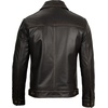 image:imageMens Leather Jacket  Real Lambskin Vintage Style Leather Jackets For MenDark Brown Ruboff