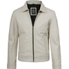 image:imageMens Leather Jacket  Real Lambskin Vintage Style Leather Jackets For MenOffwhite