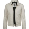 image:imageMens Leather Jacket  Real Lambskin Vintage Style Leather Jackets For MenOffwhite
